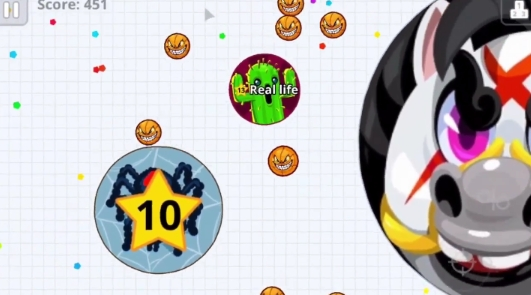 Agar.io gameplay