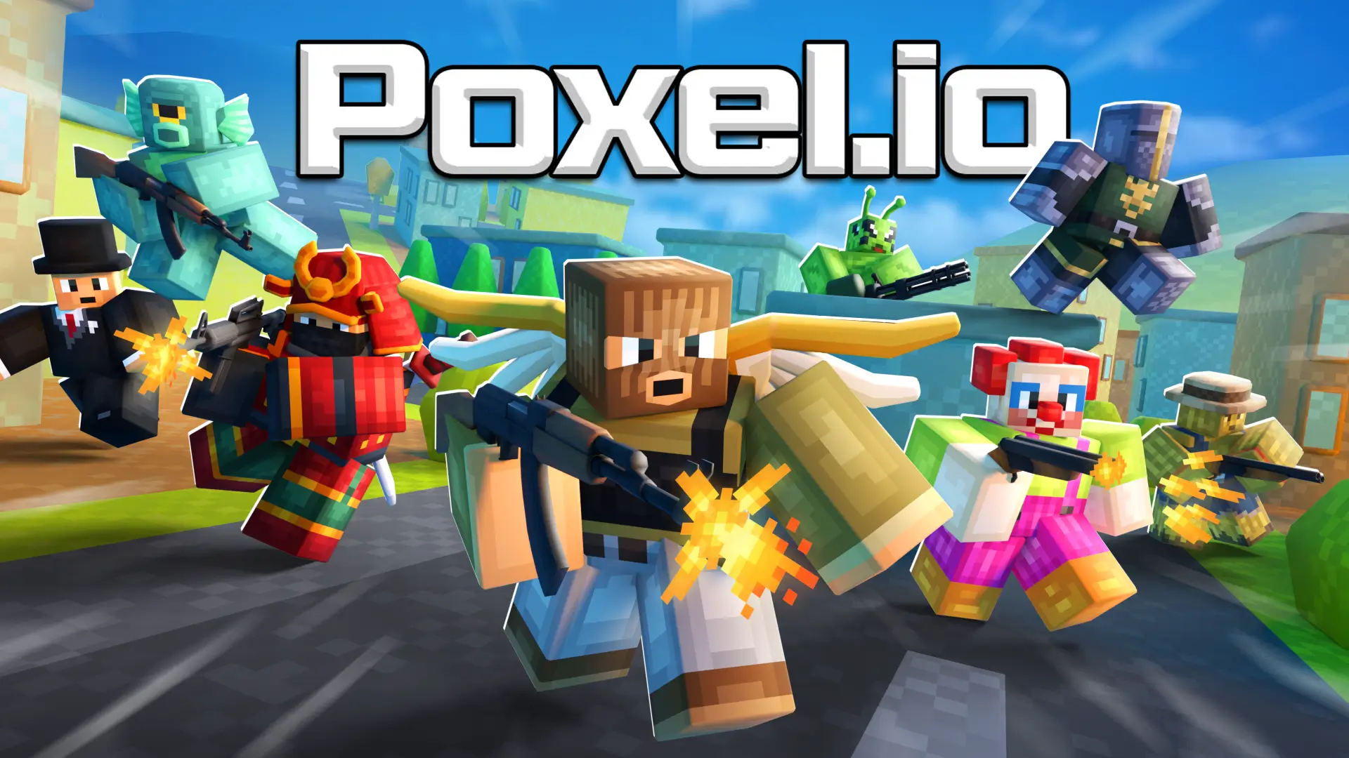 Poxel.io gameplay