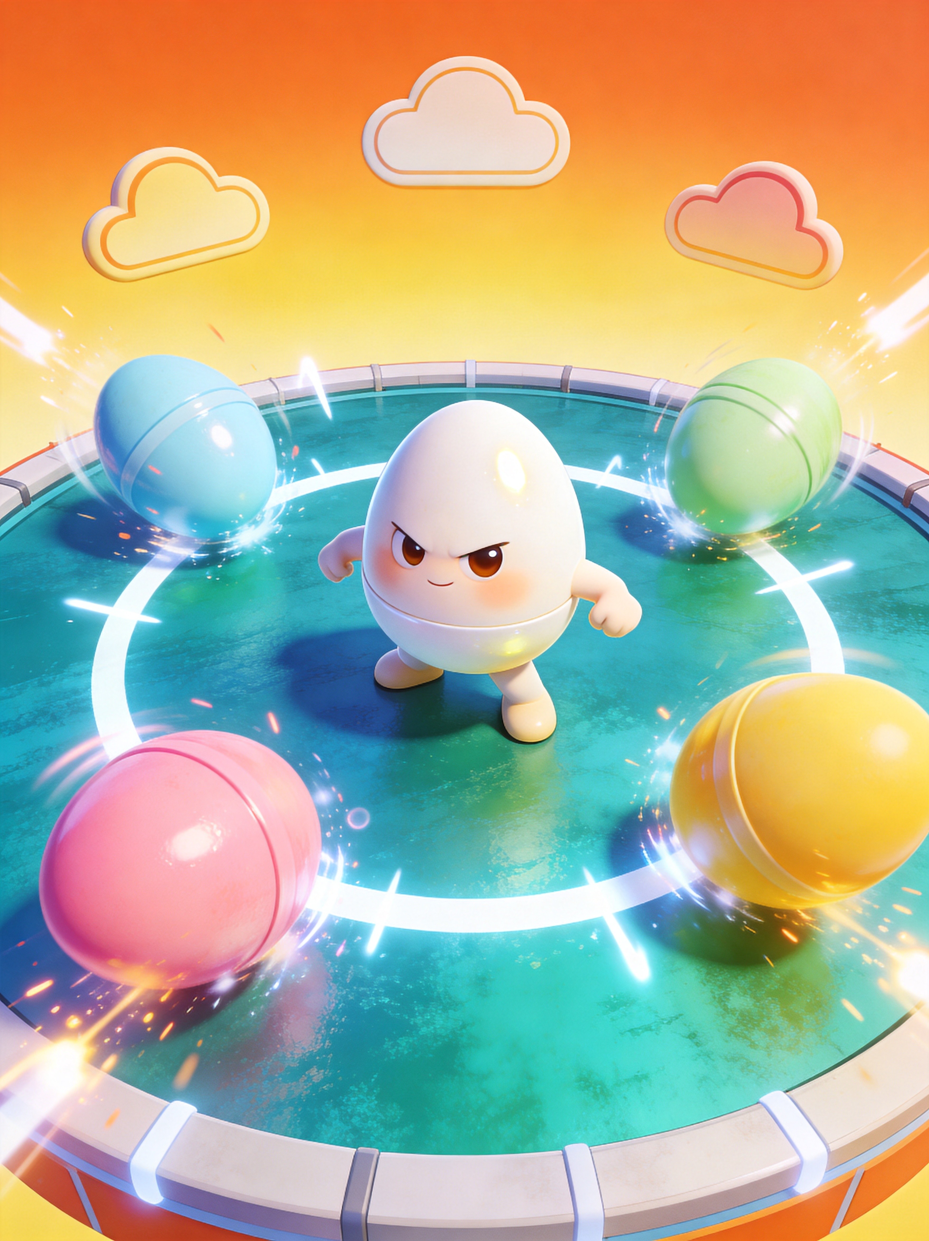 Badegg.io gameplay