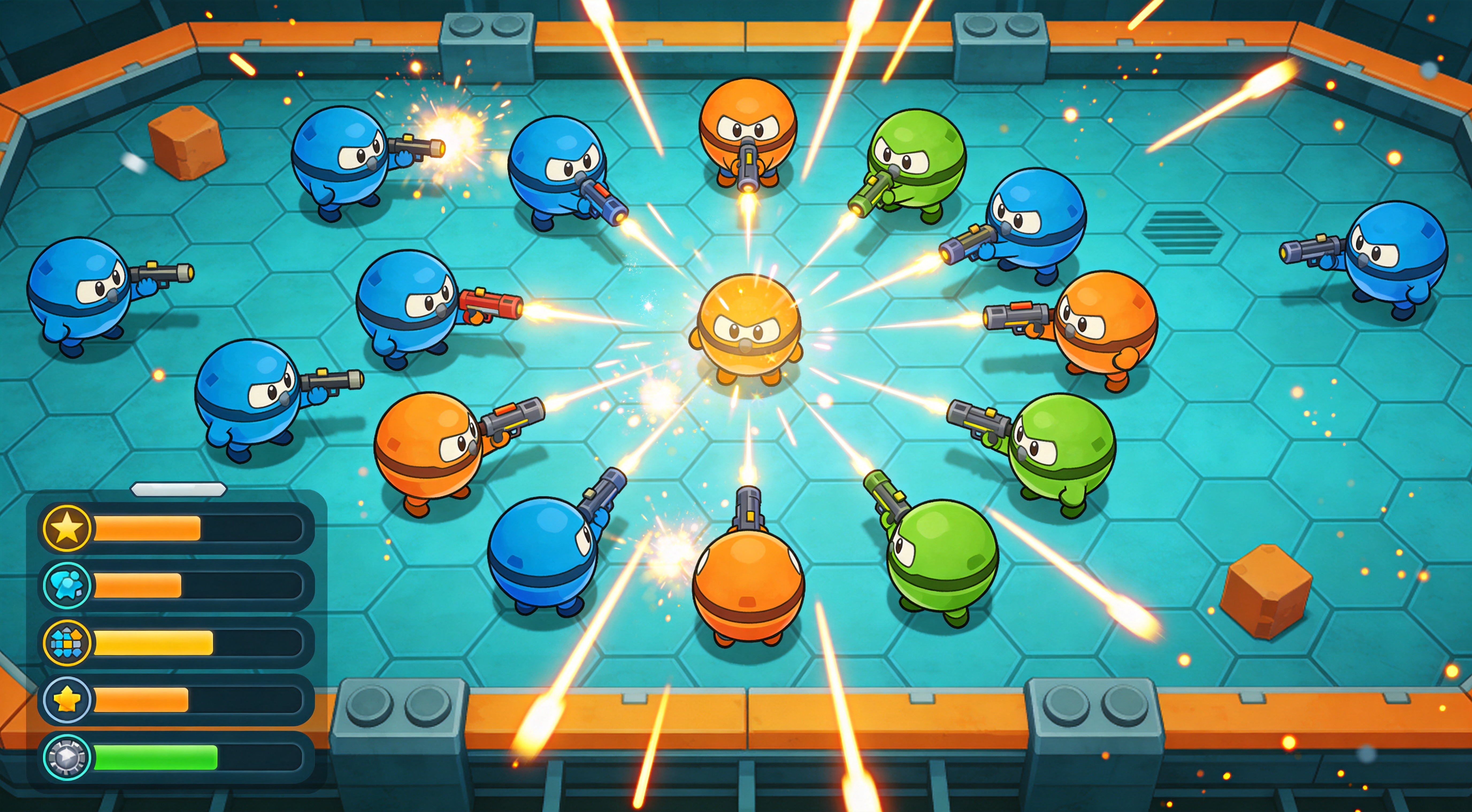 Battles.io gameplay