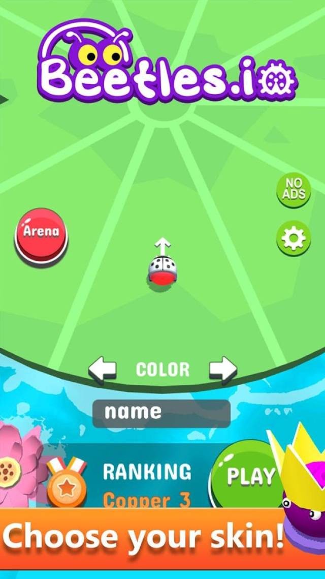 Beetles.io gameplay