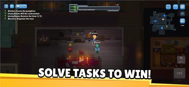 Betrayal.io task completion gameplay