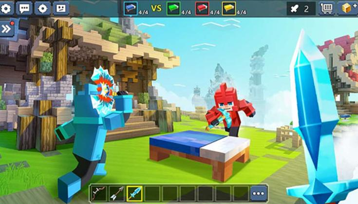 Bloxd.io building mechanics
