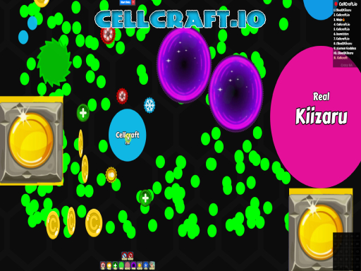 Cellcraft.io gameplay