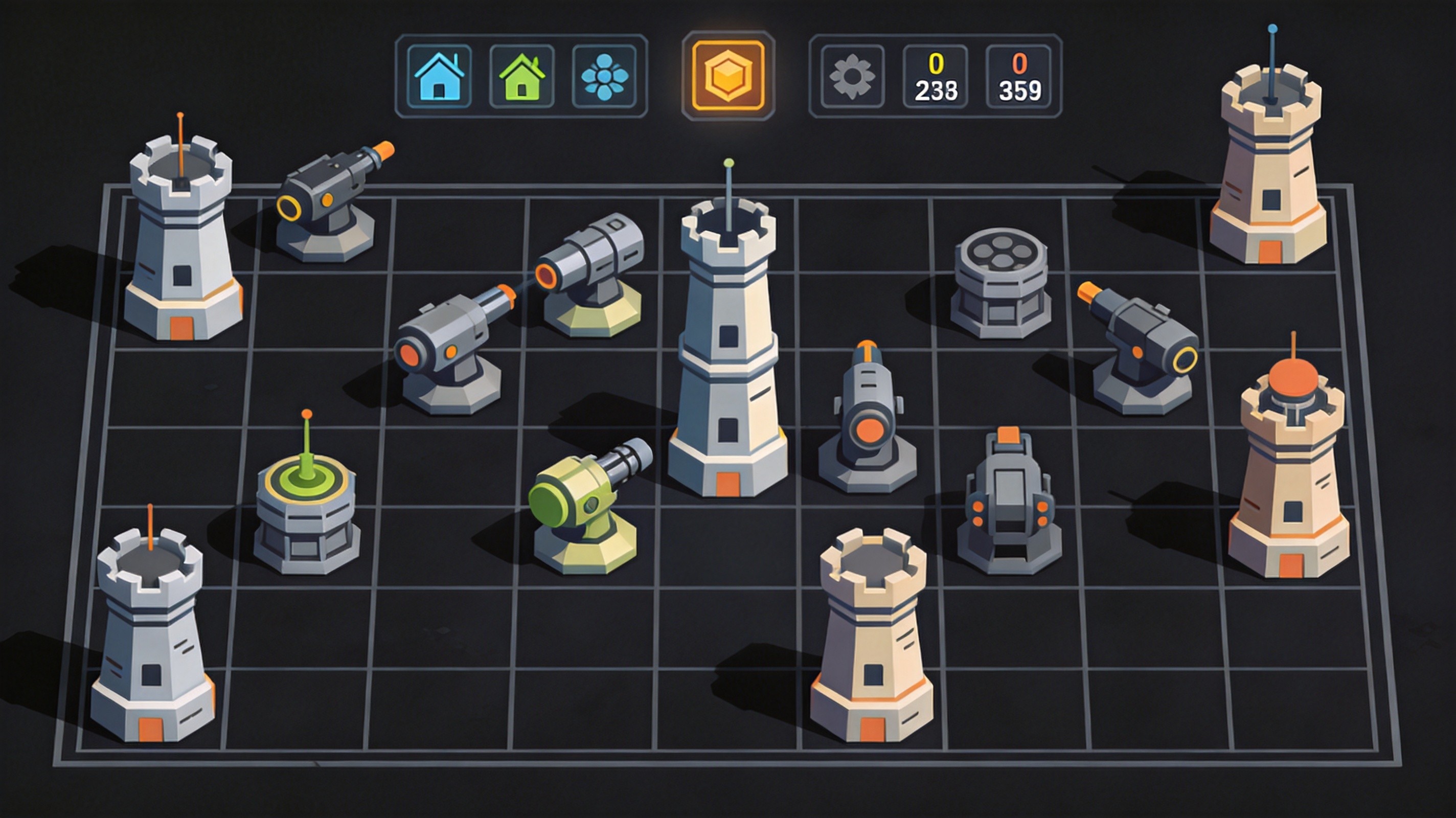 defend-io - Wave defense tactics