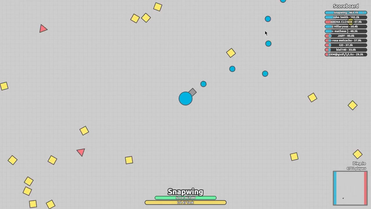 Diep .io gameplay