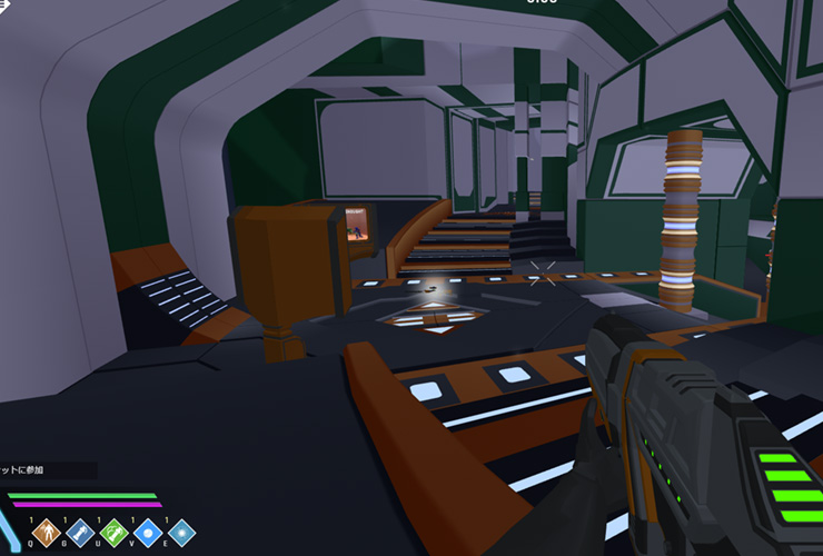 Ev.io gameplay - futuristic arena combat with weapon pickup
