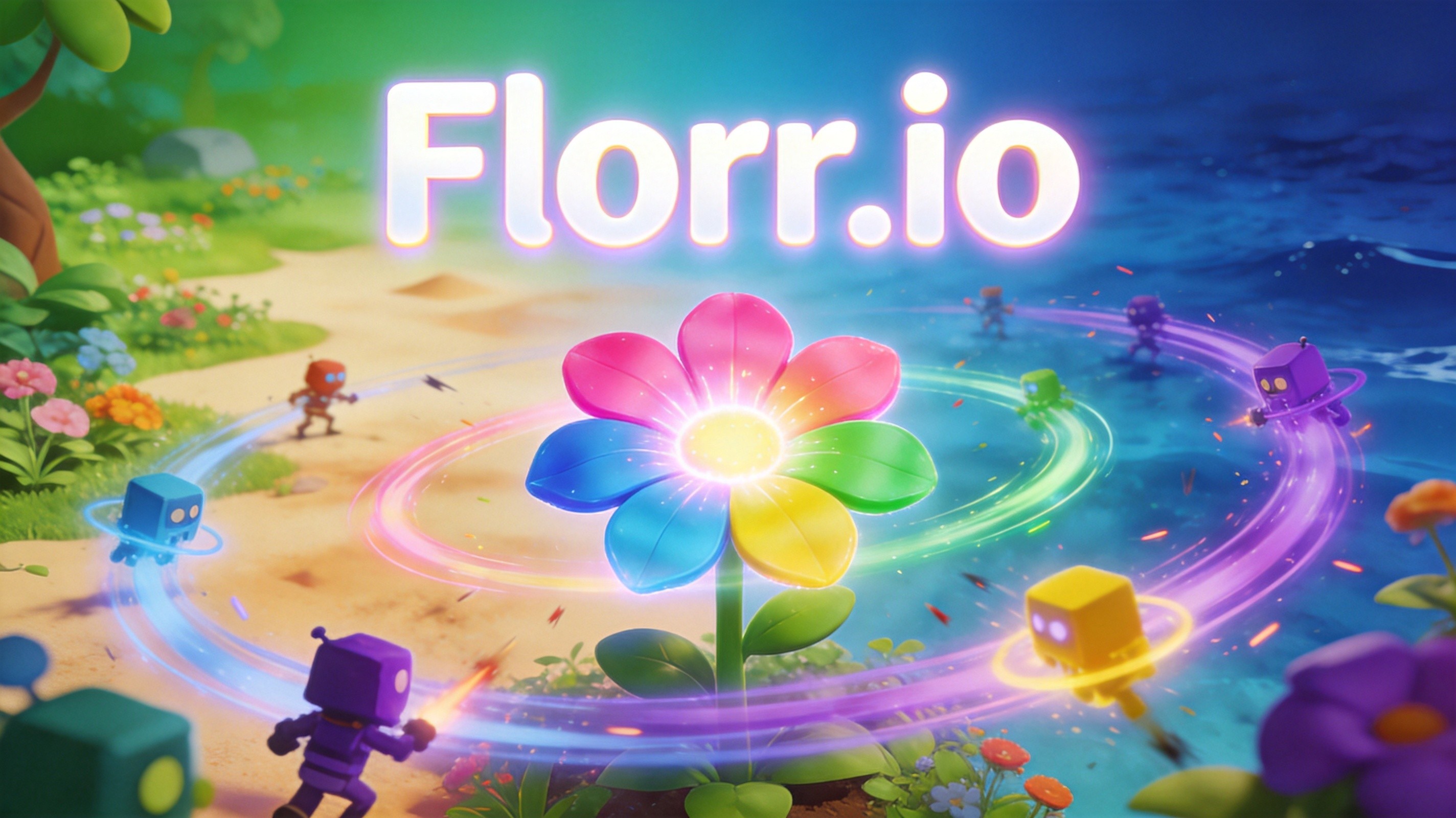 Florr.io gameplay
