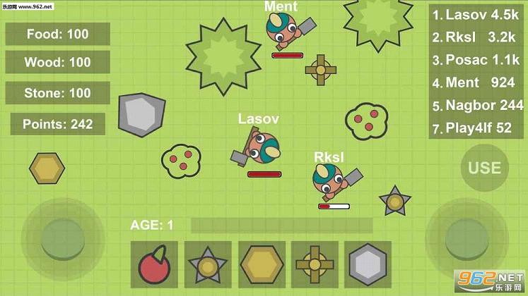MooMoo.io Resource Gathering