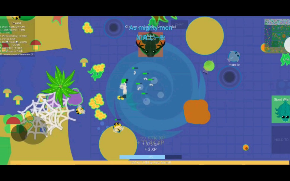 mope-io - Survival strategy