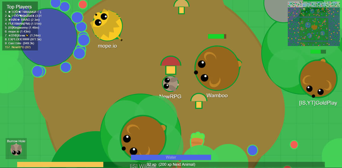 Mope.io Biomes Explained