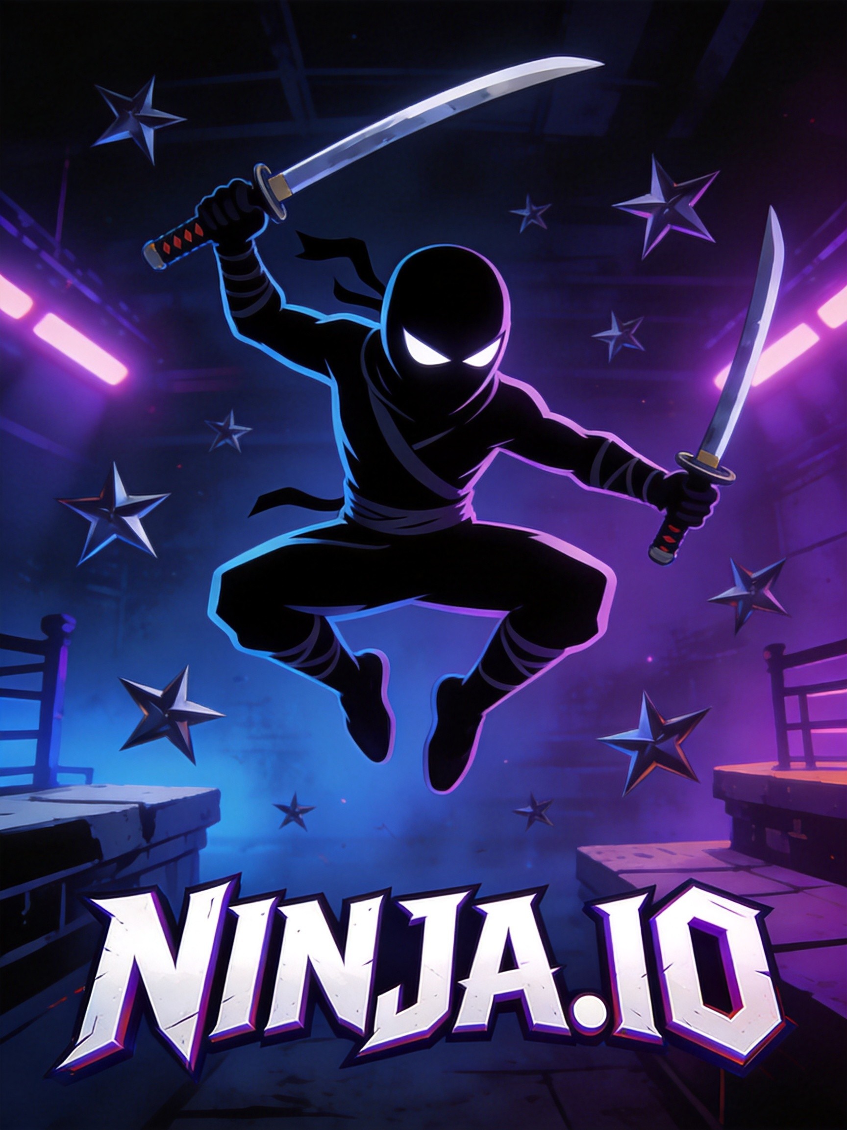 Ninja.io stickman ninja combat gameplay