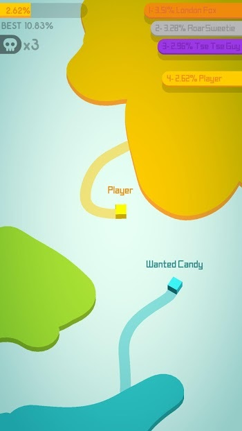 Paper Io - defensive techniques