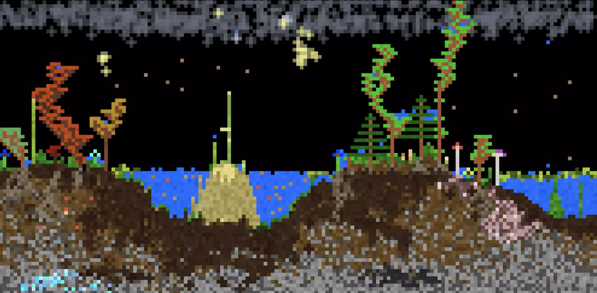 Sandboxels - Complex simulation