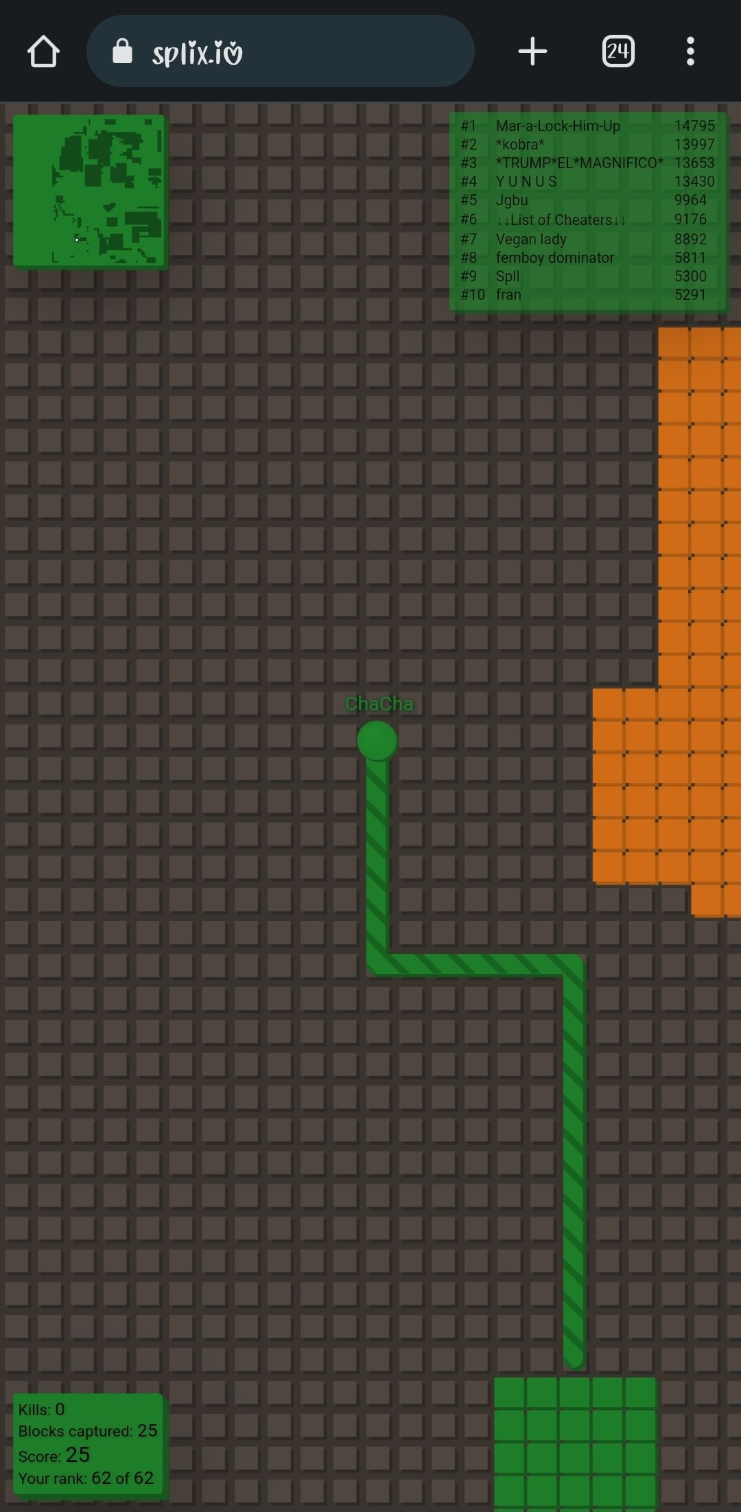 Splix.io territory expansion strategies