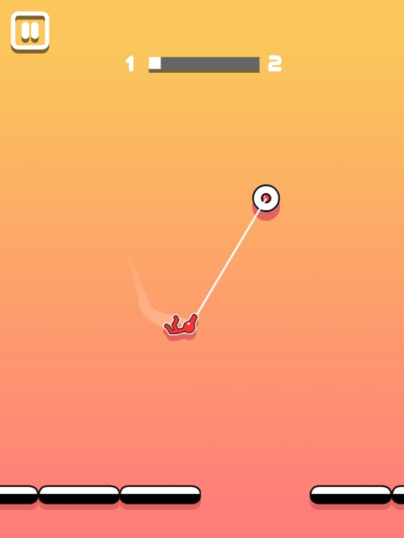 Stickman Hook mechanics - release timing and momentum