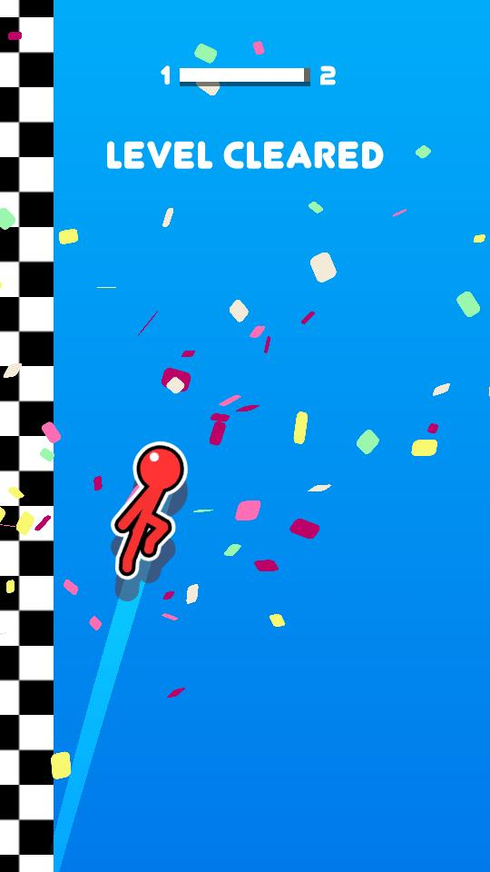 Stickman Hook advanced techniques - chain swinging through obstacles