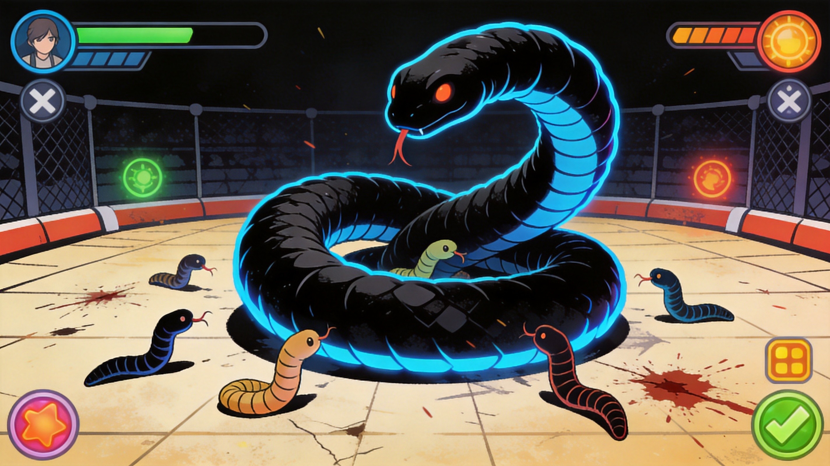 wormax-io - Giant worm domination
